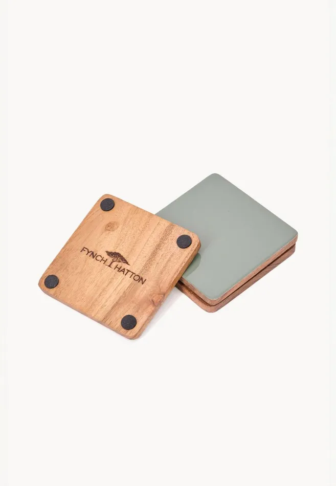 FYNCHHATTON Jala Coasters Set Of 4 Sageorchidelephant Graydove Blue Living Kitchen Accessories FYNCHHATTON Jala Coasters Set Of 4 Sageorchidelephant Graydove Blue Living Kitchen Accessories