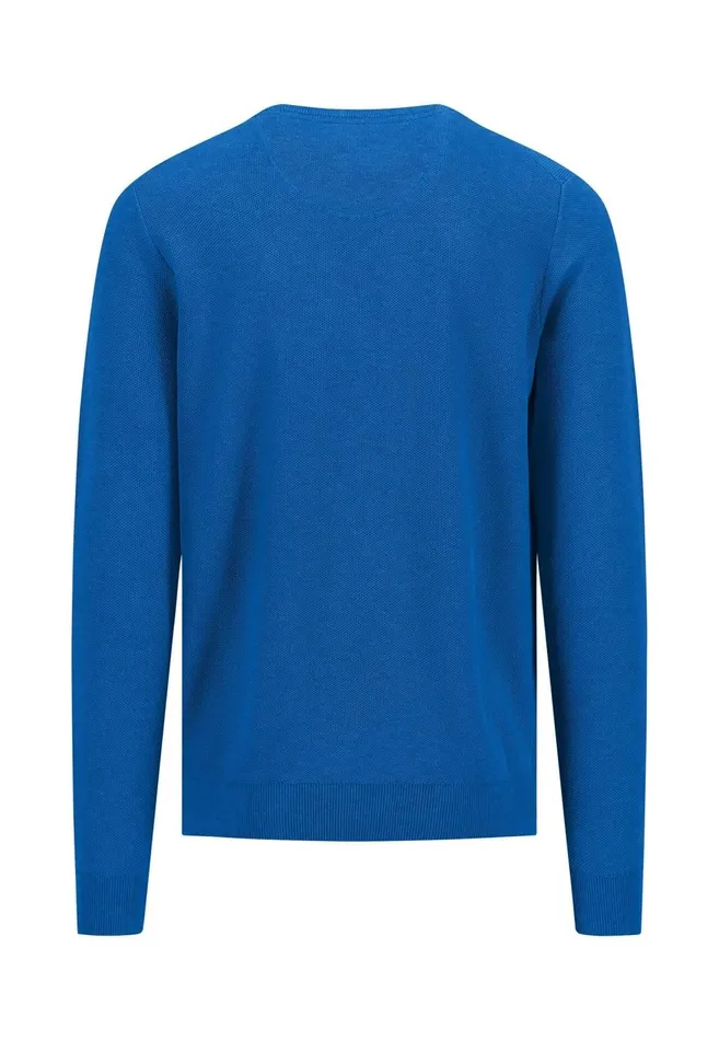 FYNCHHATTON Knitting Sweater Made Of 100 Cotton Vivid Yellownew Offwhiteturf Greensplashy Oceanstrong Bluenavypoppy Rednight Men Sweater