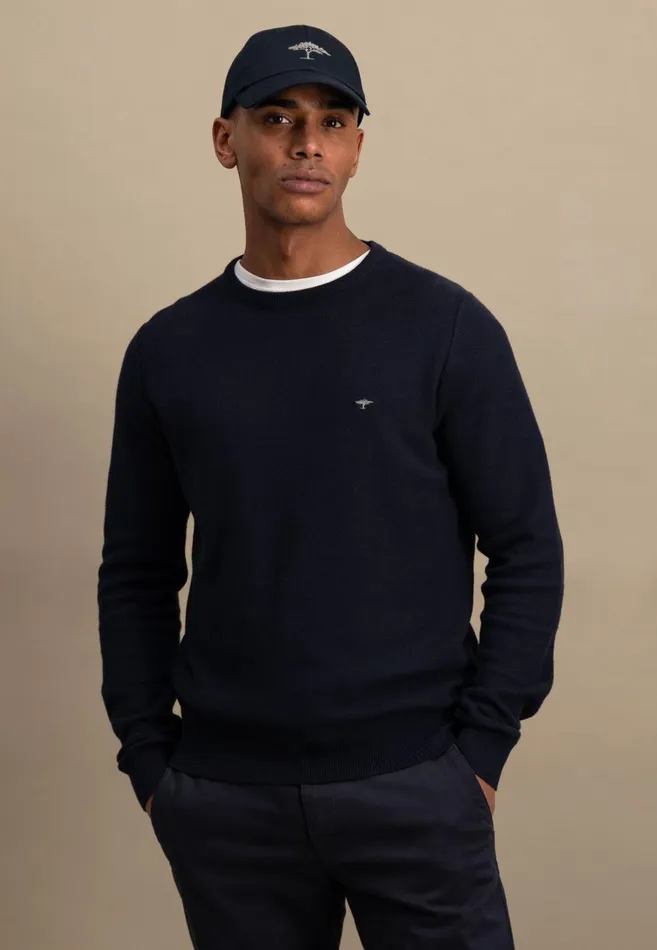 FYNCHHATTON Knitting Sweater Made Of 100 Cotton Vivid Yellownew Offwhiteturf Greensplashy Oceanstrong Bluenavypoppy Rednight Men Sweater