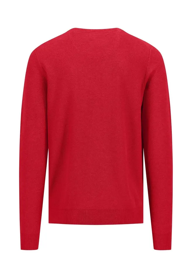 FYNCHHATTON Knitting Sweater Made Of 100 Cotton Vivid Yellownew Offwhiteturf Greensplashy Oceanstrong Bluenavypoppy Rednight Men Sweater