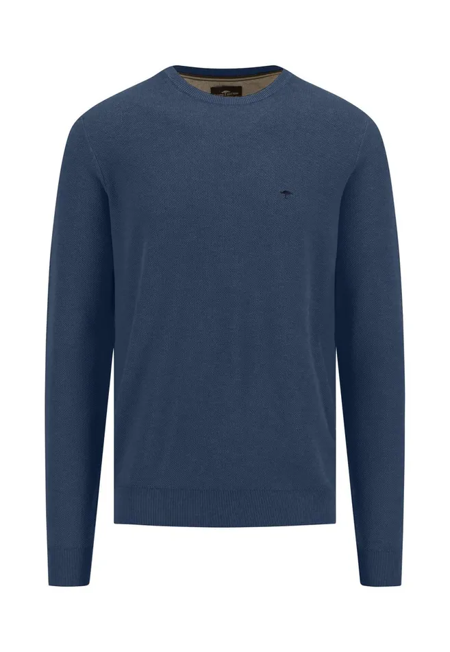 FYNCHHATTON Knitting Sweater Made Of 100 Cotton Vivid Yellownew Offwhiteturf Greensplashy Oceanstrong Bluenavypoppy Rednight Men Sweater