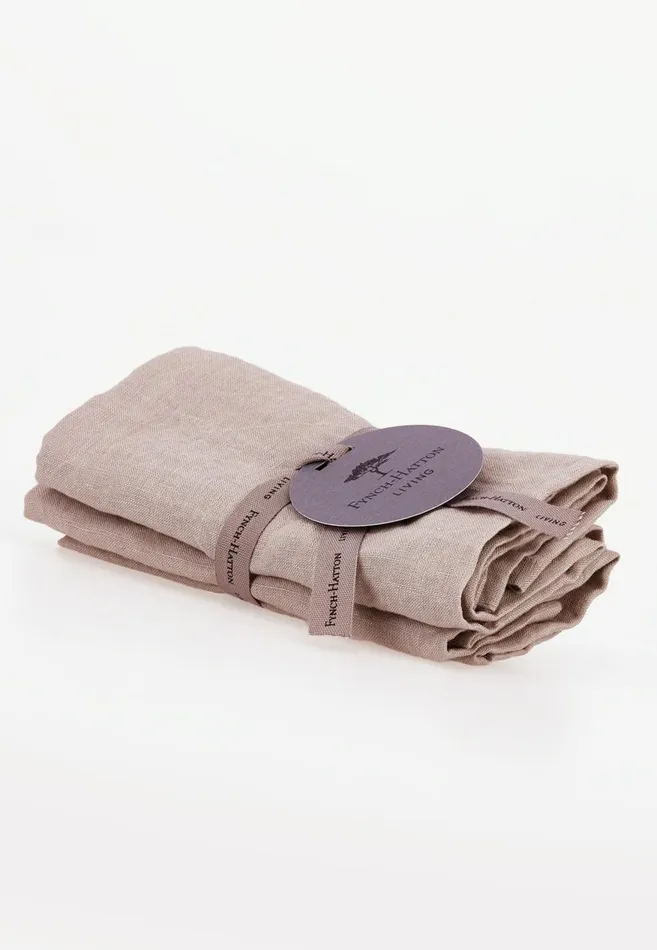 FYNCHHATTON Knysna Kitchen Towel Set Of 2 Elephant Graysage Living Kitchen Accessories