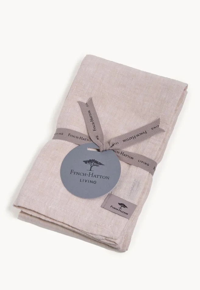 FYNCHHATTON Knysna Kitchen Towel Set Of 2 Elephant Graysage Living Kitchen Accessories
