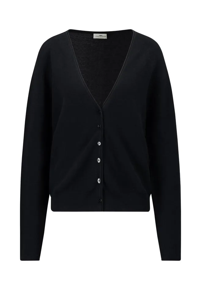FYNCHHATTON Parting Jacket Made Of Cotton With Push Buttons Blue Purpleblack Women Cardigan
