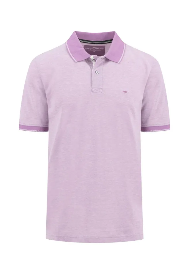 FYNCHHATTON Polo Shirt In Twotone Optics Summer Breezeleaf Greencrystal Bluenavydusty Lavenderpapayacool Gray Men Polo Shirt FYNCHHATTON Polo Shirt In Twotone Optics Summer Breezeleaf Greencrystal Bluenavydusty Lavenderpapayacool Gray Men Polo Shirt