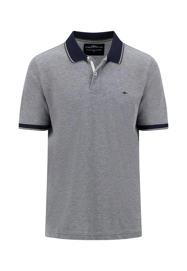 FYNCHHATTON Polo Shirt In Twotone Optics Summer Breezeleaf Greencrystal Bluenavydusty Lavenderpapayacool Gray Men Polo Shirt FYNCHHATTON Polo Shirt In Twotone Optics Summer Breezeleaf Greencrystal Bluenavydusty Lavenderpapayacool Gray Men Polo Shirt