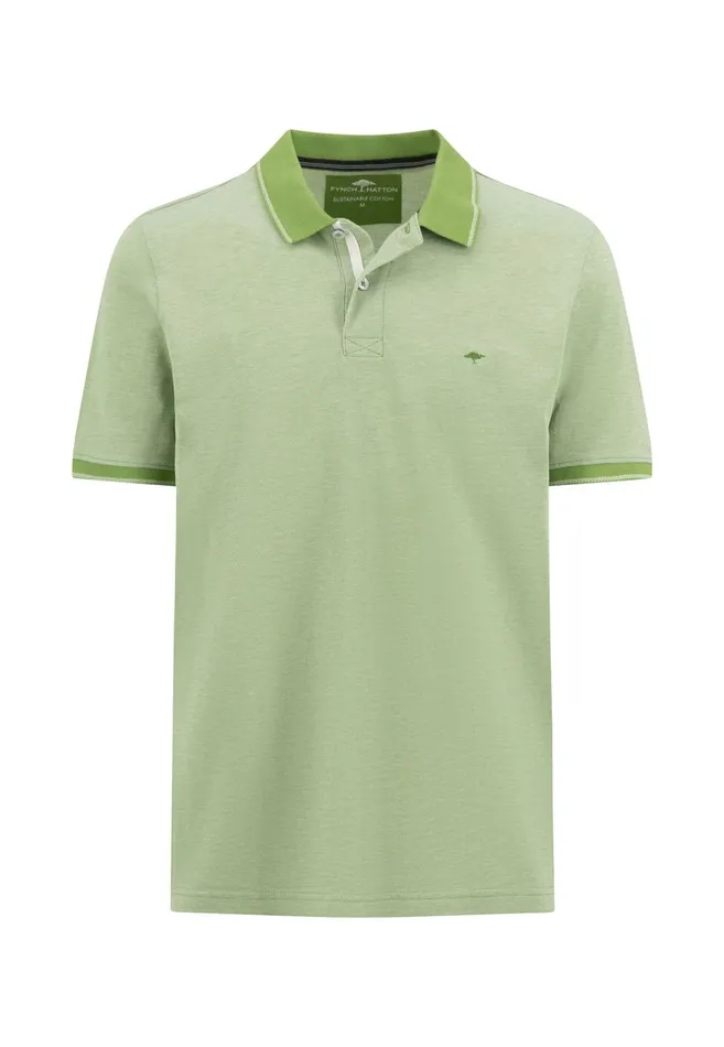 FYNCHHATTON Polo Shirt In Twotone Optics Summer Breezeleaf Greencrystal Bluenavydusty Lavenderpapayacool Gray Men Polo Shirt FYNCHHATTON Polo Shirt In Twotone Optics Summer Breezeleaf Greencrystal Bluenavydusty Lavenderpapayacool Gray Men Polo Shirt