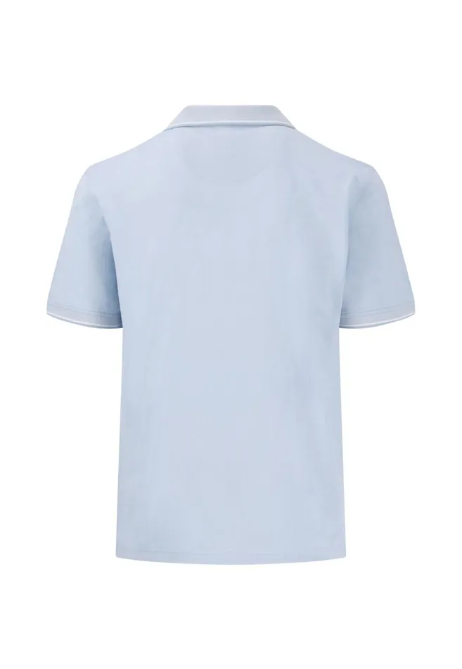 FYNCHHATTON Polo Shirt Made Of 100 Cotton With A Button Pocket Summer Breezenavydark Khaki Men Polo Shirt