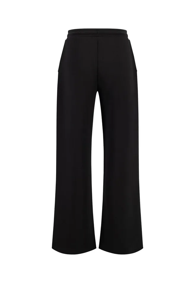 FYNCHHATTON Sweatpants With A Wide Cut Blue Purpleblack Women Pants