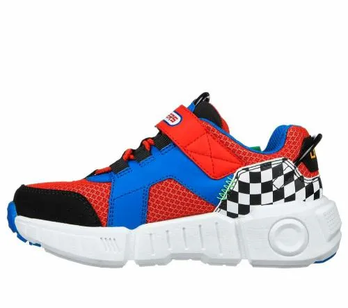 Game Kicks Gametronix Blue Multi Kids SKECHERS Kids UK Sizes 9525