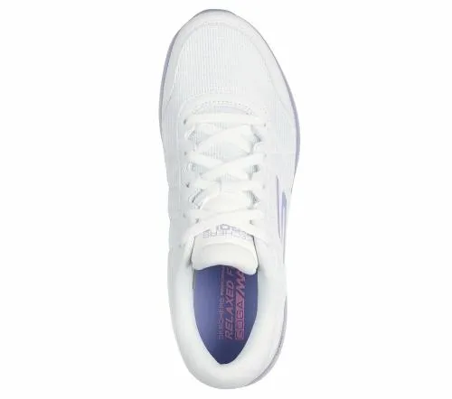 GO GOLF Max 8211 Fairway 4 White Light Pink Women SKECHERS Lace Up