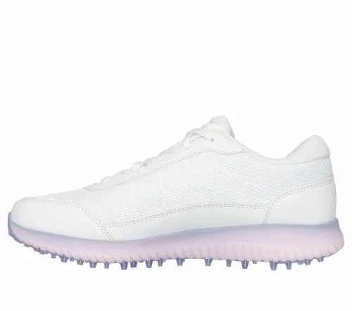 GO GOLF Max 8211 Fairway 4 White Light Pink Women SKECHERS Lace Up