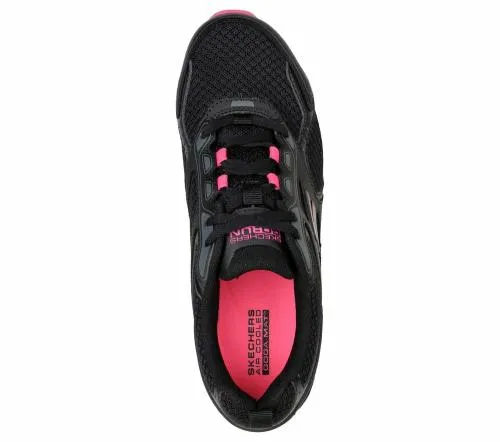GO RUN Consistent Black Pink Women SKECHERS Lace Up