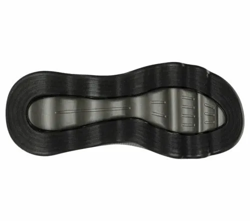 GO WALK Massage Fit Sandal Black Gray Men SKECHERS Sandals
