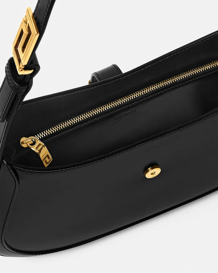 Greca Goddess Women Versace Greca Goddess Hobo Bag Blackgold