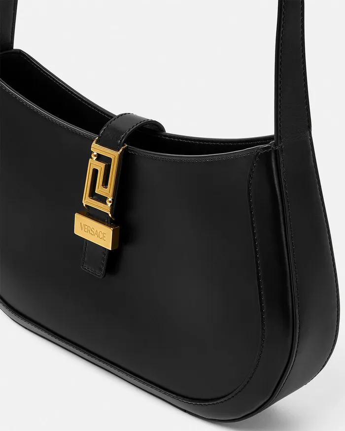 Greca Goddess Women Versace Greca Goddess Hobo Bag Blackgold