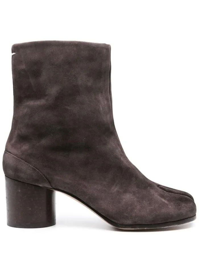 Henrik Vibskov Boutique 60mm Vintage Leather Tabi Boot 8211 Dark Brown Women Boots