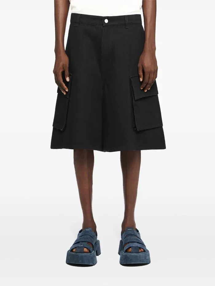 Henrik Vibskov Boutique Cargo Shorts 8211 Black Men Shorts