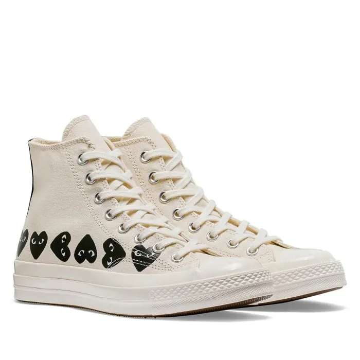 Henrik Vibskov Boutique Converse High 039Chuck Taylor039 Sneakers Multi Heart 8211 White Men Sneakers