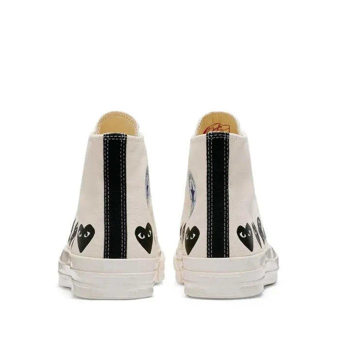 Henrik Vibskov Boutique Converse High 039Chuck Taylor039 Sneakers Multi Heart 8211 White Men Sneakers