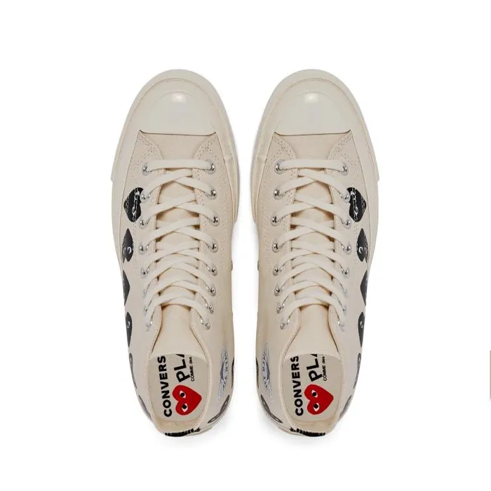 Henrik Vibskov Boutique Converse High 039Chuck Taylor039 Sneakers Multi Heart 8211 White Men Sneakers
