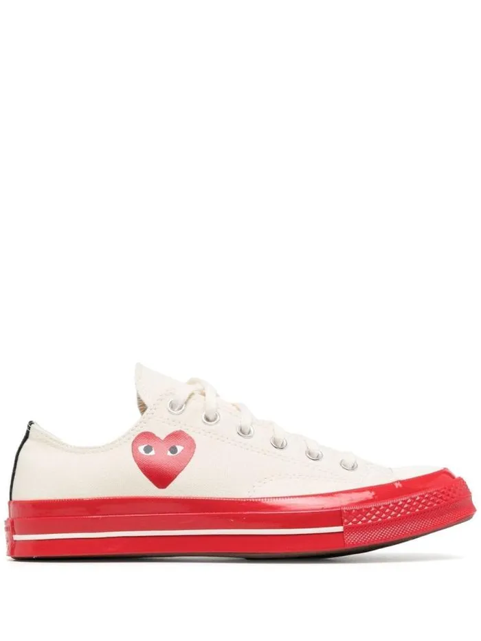 Henrik Vibskov Boutique Converse Low 039Chuck Taylor039 Sneaker Red Sole 8211 White Women Sneakers Henrik Vibskov Boutique Converse Low 039Chuck Taylor039 Sneaker Red Sole 8211 White Women Sneakers