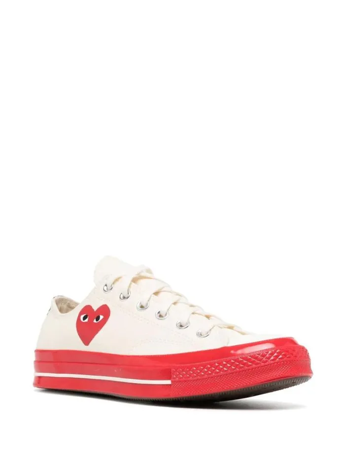 Henrik Vibskov Boutique Converse Low 039Chuck Taylor039 Sneaker Red Sole 8211 White Women Sneakers