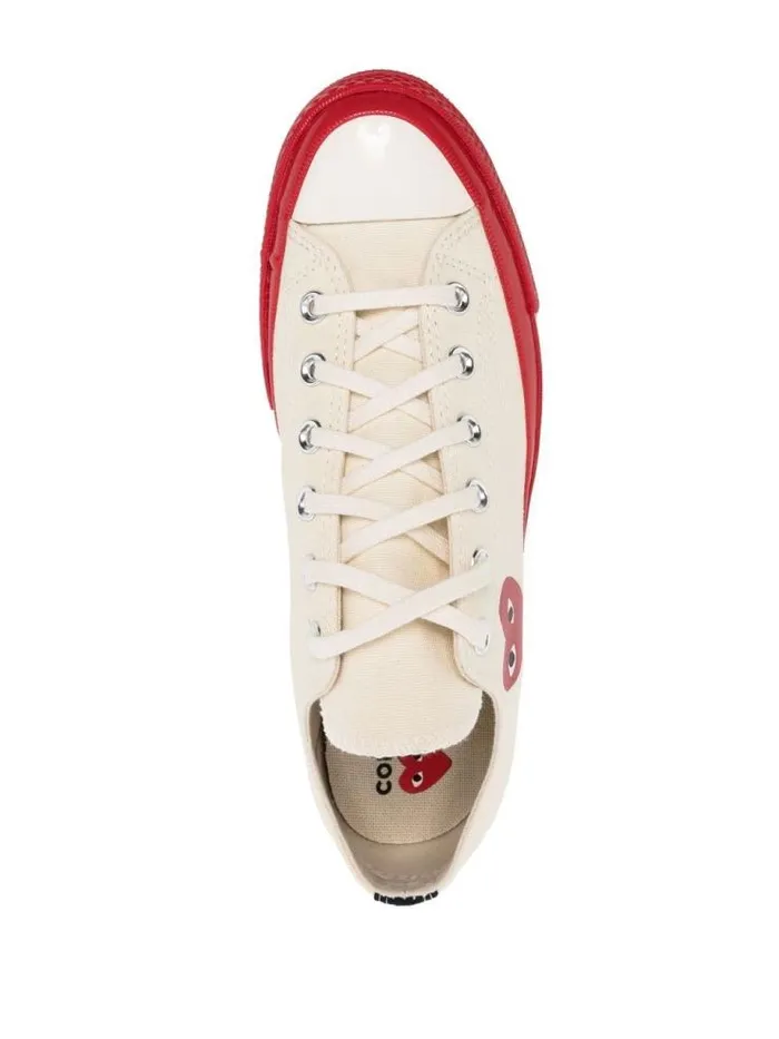 Henrik Vibskov Boutique Converse Low 039Chuck Taylor039 Sneaker Red Sole 8211 White Women Sneakers