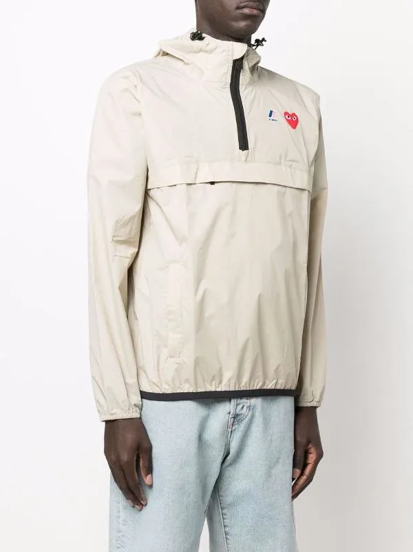 Henrik Vibskov Boutique KWay Anorak 8211 Beige Men Jackets and Coats