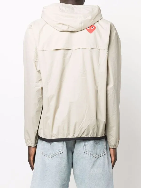 Henrik Vibskov Boutique KWay Anorak 8211 Beige Men Jackets and Coats