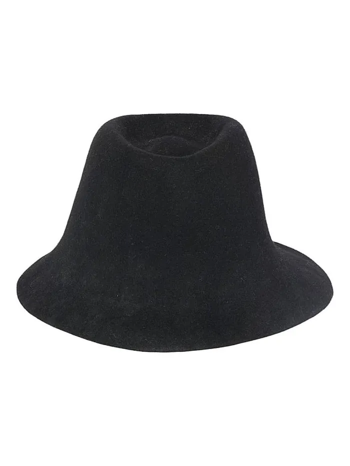 Henrik Vibskov Boutique Lamp Wool Hat 8211 Black Men Hats and Gloves