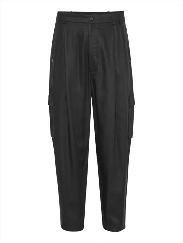 Henrik Vibskov Boutique Nathan Cargo Pants 8211 Black Men Pants