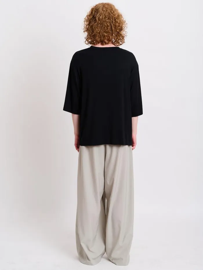 Henrik Vibskov Boutique Oliver TShirt 8211 Black Men Tops