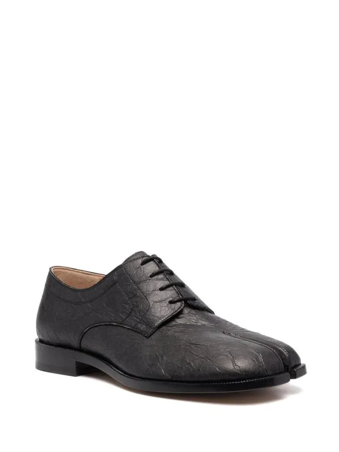 Henrik Vibskov Boutique Paper Effect Mens Tabi Lace Up 8211 Black Men Shoes