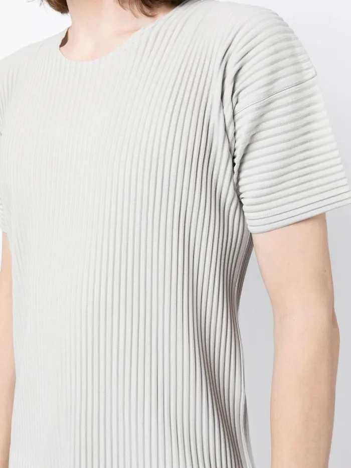 Henrik Vibskov Boutique Short Sleeve T Shirt 8211 Light Gray Men Tops