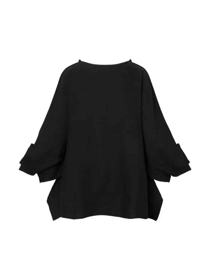 Henrik Vibskov Boutique Square Rib AP Top 8211 Black Women Dresses