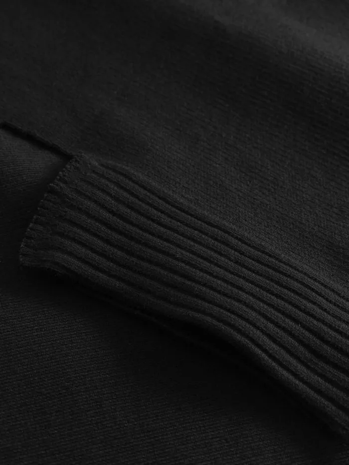 Henrik Vibskov Boutique Square Rib AP Top 8211 Black Women Dresses