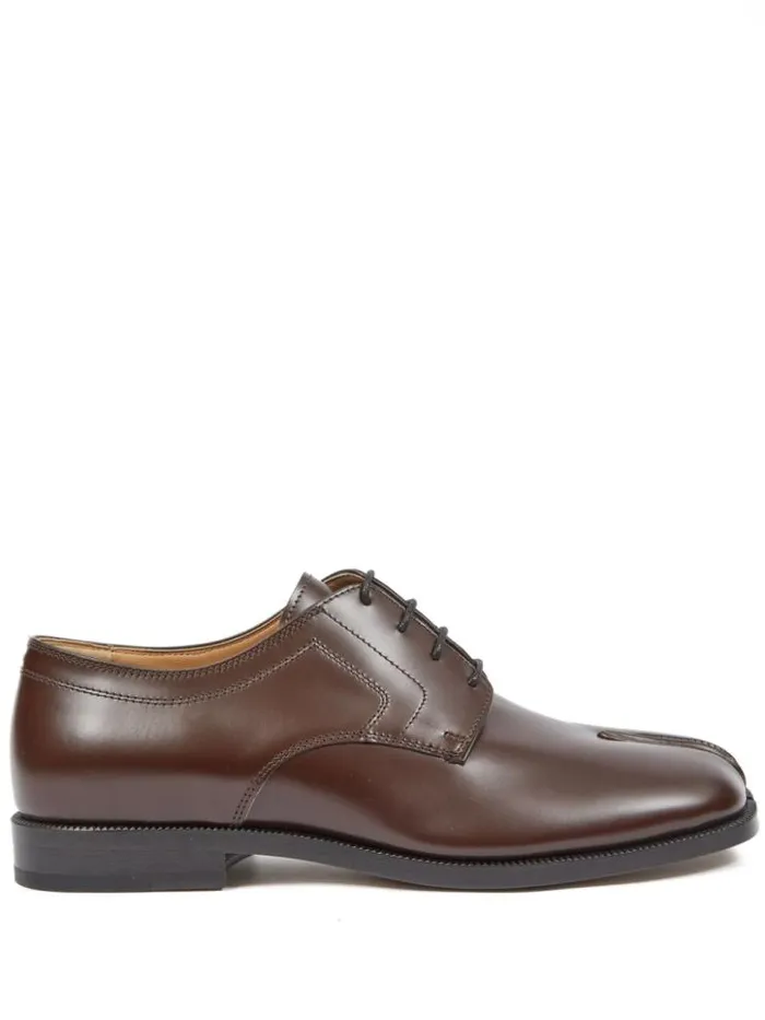 Henrik Vibskov Boutique Tabi Derby Shoes 8211 Chic Brown Women Shoes