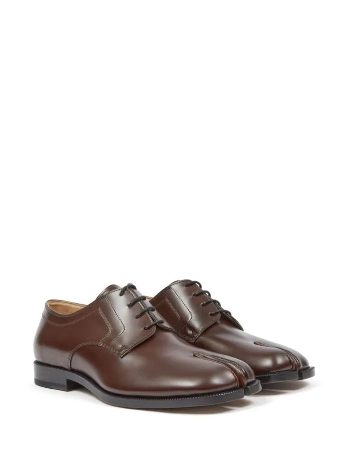 Henrik Vibskov Boutique Tabi Derby Shoes 8211 Chic Brown Women Shoes