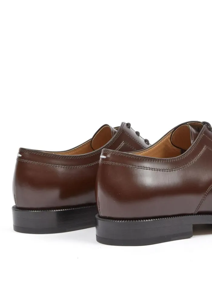 Henrik Vibskov Boutique Tabi Derby Shoes 8211 Chic Brown Women Shoes