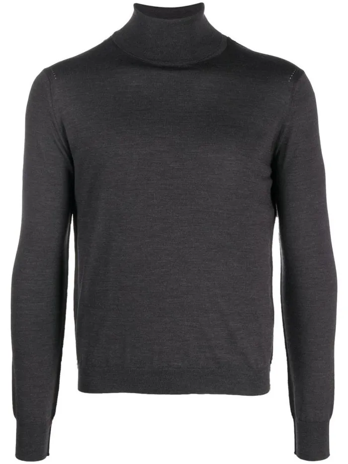 Henrik Vibskov Boutique Turtleneck Pullover 8211 Dark BlueGrey Women Knitwear