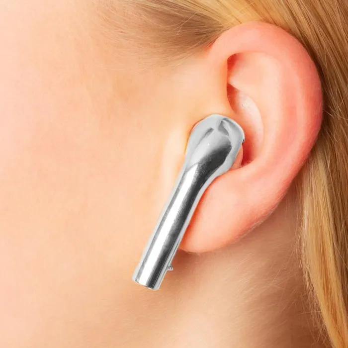 Henrik Vibskov Boutique WE EARPHONE CAP 8211 Silver Women Earrings