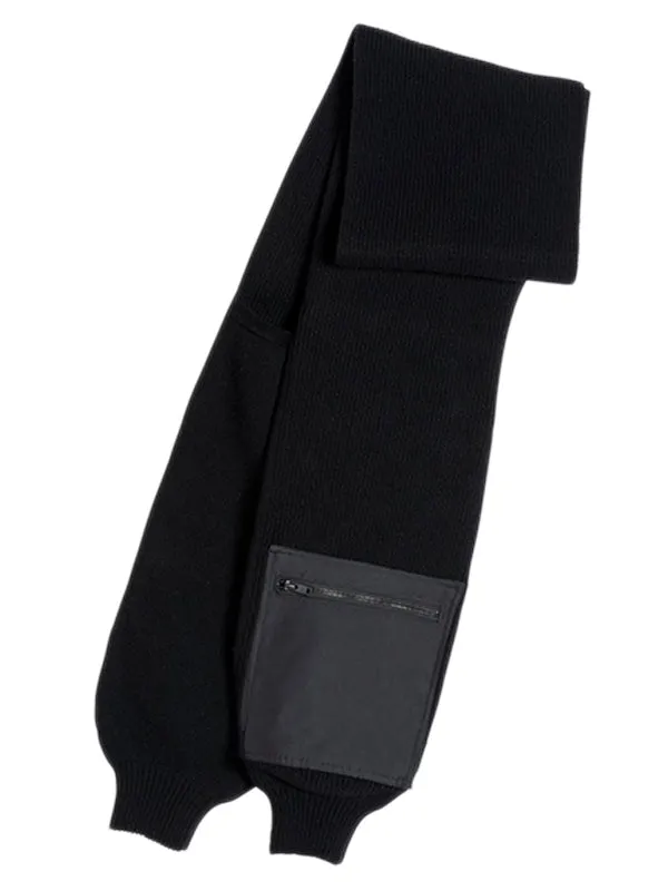 Henrik Vibskov Boutique Y3 Sleeve Scarf 8211 Black Men Scarves