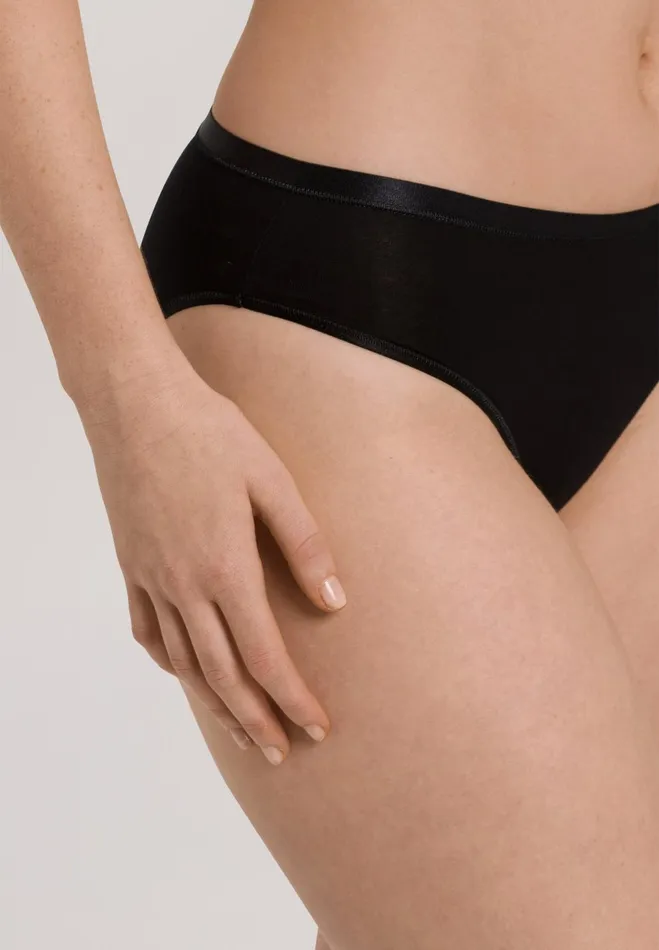 Hi Cut Brief Black Women HANRO High Cut Briefs