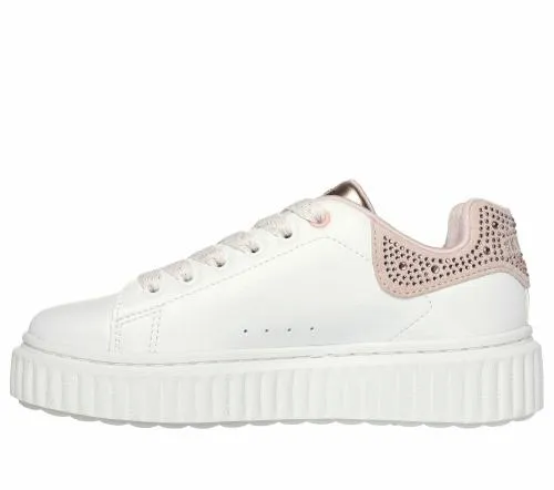 Hi Ridge White Rose Kids SKECHERS Big Kids UK Sizes 36