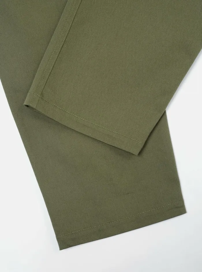Hi Water Trouser In Light Olive Twill Men Universal Works Trousers