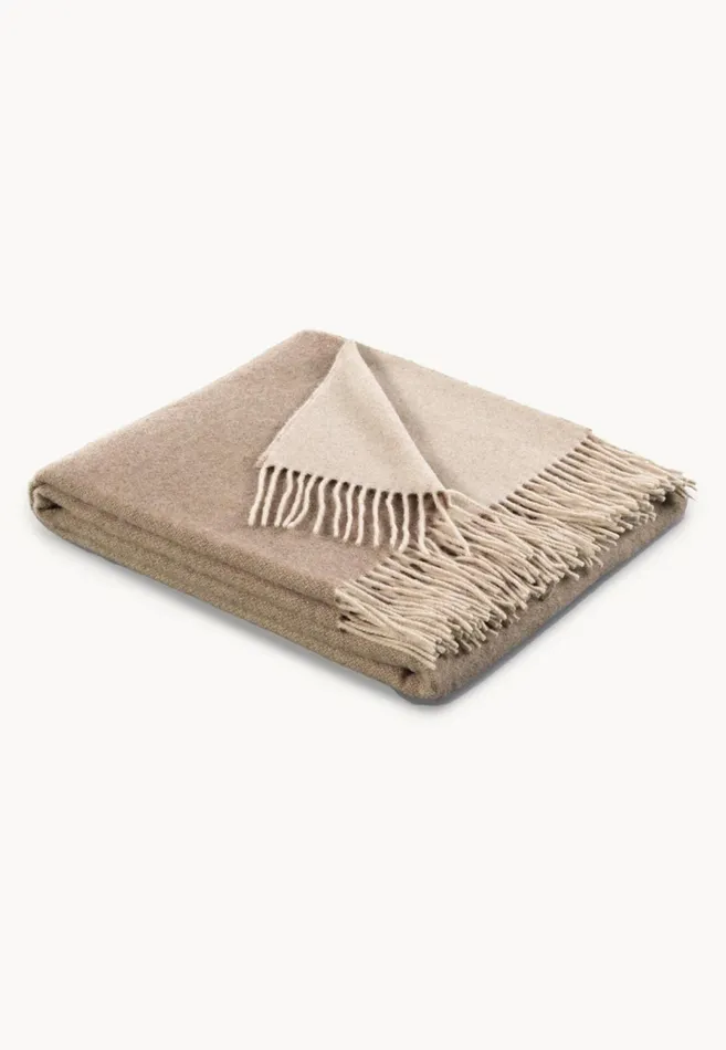 Home Accessories Living FYNCHHATTON Kibo Cashmere Plaid Nature Sandsalviacreamgreenbrowngray Silver