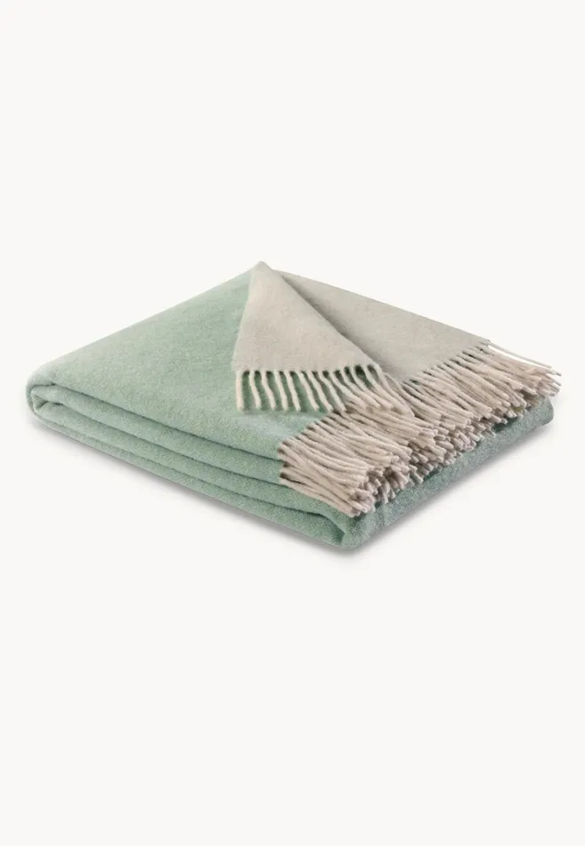 Home Accessories Living FYNCHHATTON Kibo Cashmere Plaid Nature Sandsalviacreamgreenbrowngray Silver