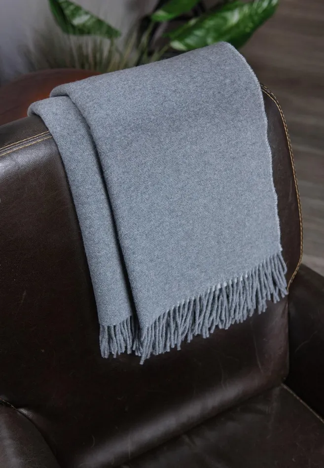 Home Accessories Living FYNCHHATTON Kibo Cashmere Plaid Nature Sandsalviacreamgreenbrowngray Silver