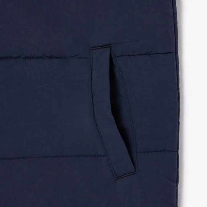 Jackets and Coats Kids Lacoste Kids039 WaterRepellent Vest Navy Blue 166